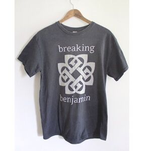 Breaking Benjamin Preowned Concert Tee Benjamin Burnley Medium